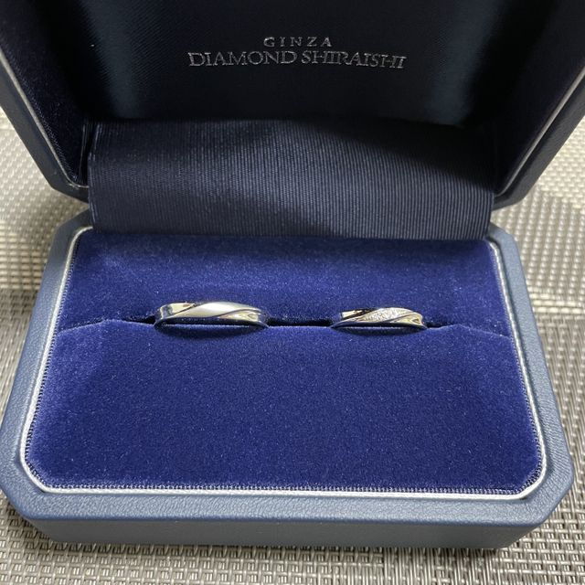 【銀座ダイヤモンドシライシの口コミ】 なんと言っても指輪に込められた想い「お互いを信じる気持ちを大切にする…