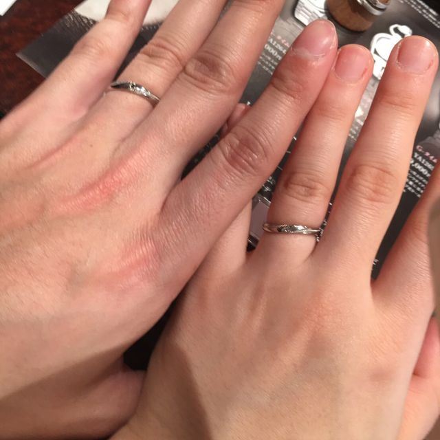 【JEWELRY  KAMATA(ジュエリーかまた)の口コミ】 シンプルかつスタイリッシュでとても良い。自分の想像したことをデザイナ…