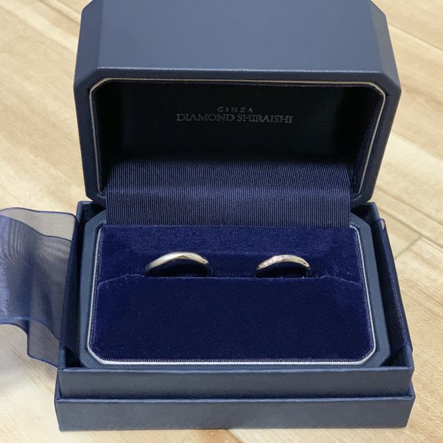 【銀座ダイヤモンドシライシの口コミ】 子どもが居るのでダイヤが浮き出ていないものがいいのではないかとオスス…