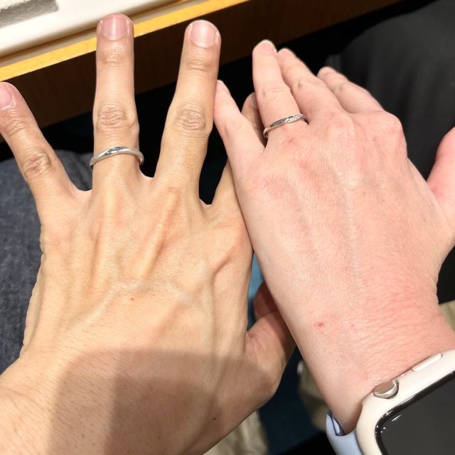 【銀座ダイヤモンドシライシの口コミ】 私自身がアクセサリーをつけ慣れていないこともありどうしても指に違和感…