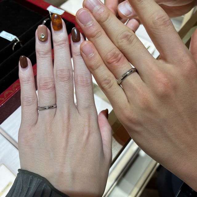 【カルティエ(Cartier)の口コミ】 シンプルな指輪を扱っているイメージがあり、どんな指にも合いそうな気が…