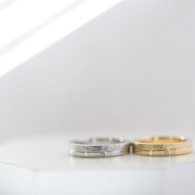 【CRAFY(クラフィ)の口コミ】 デザインから相談して、パートナーと作り上げた指輪なので過程から完成ま…