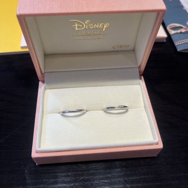 【ケイウノ ブライダル(K.UNO BRIDAL)の口コミ】 プロポーズの場所がディズニーだったので、ラプンツェルのモチーフリング…