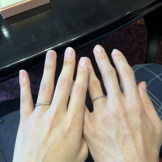 【ケイウノ ブライダル(K.UNO BRIDAL)の口コミ】 プロポーズの場所がディズニーだったので、ラプンツェルのモチーフリング…