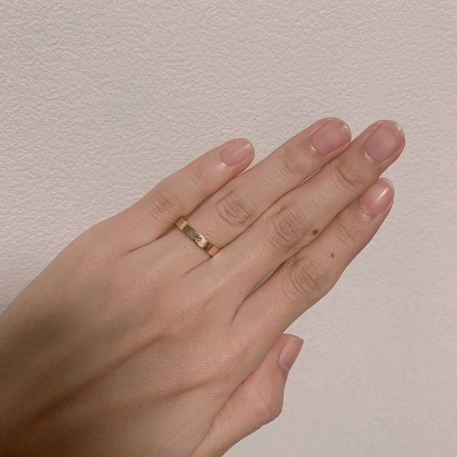 【カルティエ(Cartier)の口コミ】 プラチナ、ゴールド、だけでなく、ピンクゴールドがありました。当初は検…
