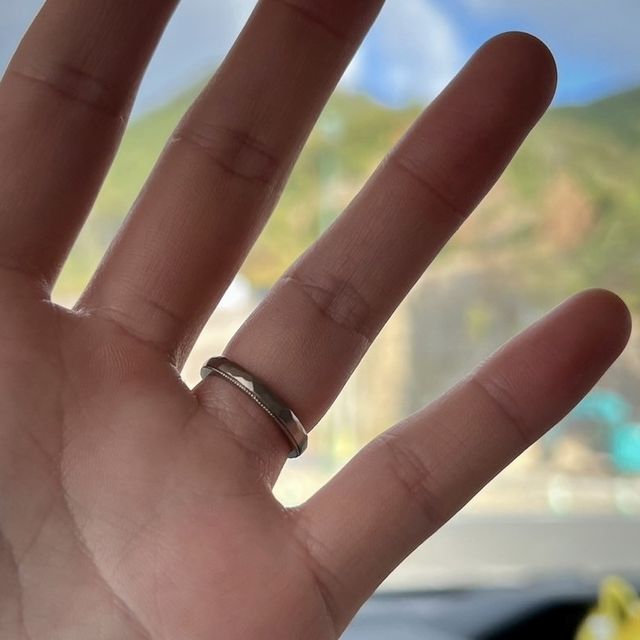 【uchimari(ウチマリ)の口コミ】 11.5号　ブラックゴールド　ポコポコ模様に片側ミルグレン(.....模様)後光…