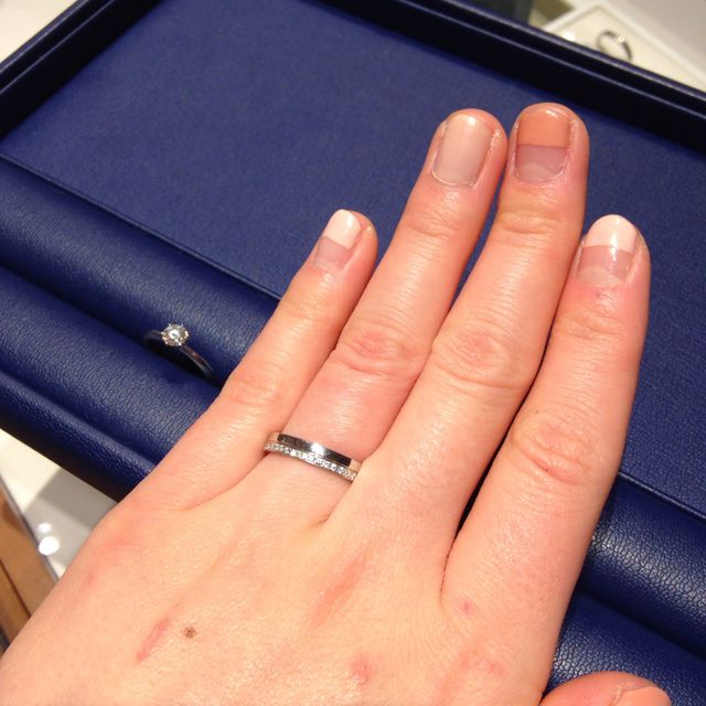 【銀座ダイヤモンドシライシの口コミ】 貰った婚約指輪が銀座ダイヤモンドシライシのものだったので、同じブラン…
