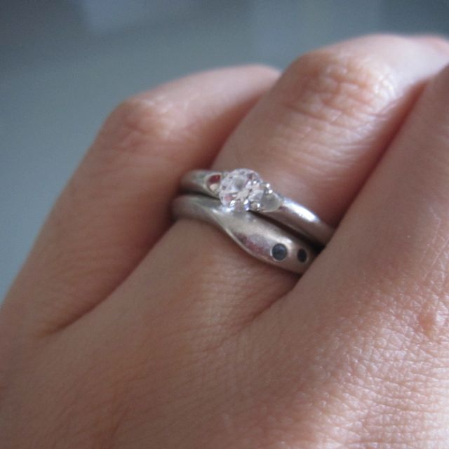 【１／ｆ エフブンノイチの口コミ】 ・ヴィーナスグレア
　他の一般的な婚約指輪とは異なり、ダイヤモンドの輝…