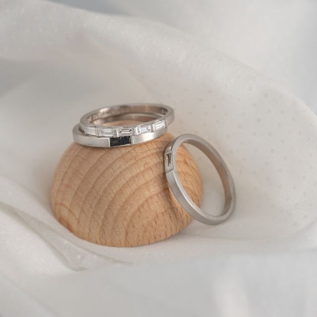 【Cayof(カヨフ)の口コミ】 シンプルなデザインで仕事の関係で傷がつきやすいのでダイヤはないデザイ…