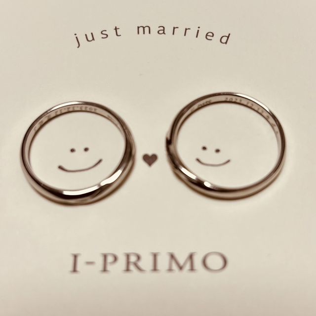 【アイプリモ(I-PRIMO)の口コミ】 メンズ用、レディース用ともに、指にフィットし、派手すぎないデザインが…