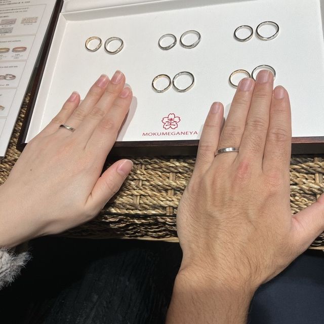 【杢目金屋(もくめがねや)の口コミ】 指輪のデザインは個性的で、職人による技で木目柄を入れられるのが特徴的…