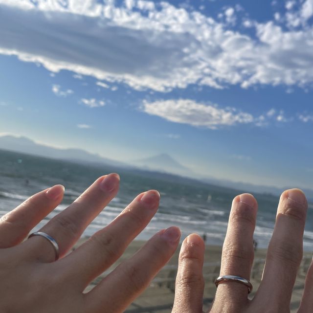 【湘南彫金工房 andfuseの口コミ】 やはり自分達で作れるというのが魅力的。
思い出にもなるし、買うよりも自…