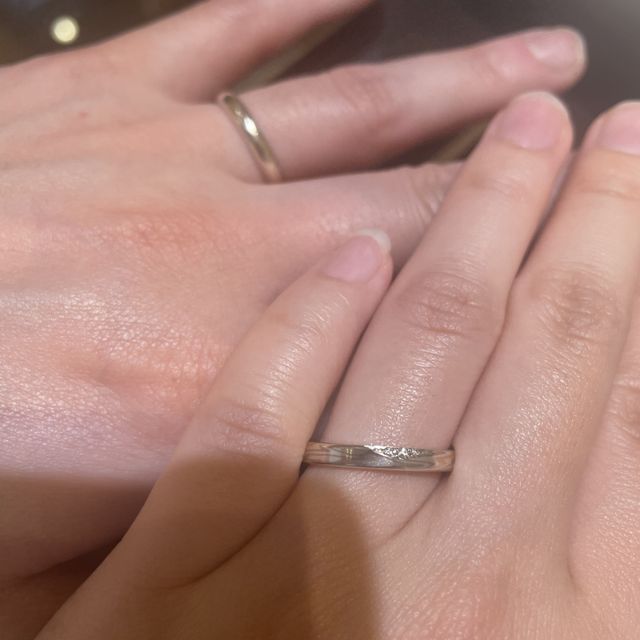 【杢目金屋(もくめがねや)の口コミ】 他にないデザインのリングが欲しくて、またオーダーできるところにも惹か…