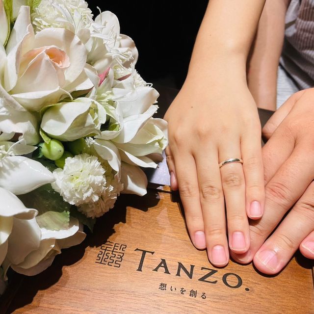 【TANZO.(鍛造指輪)の口コミ】 鍛造製法で普通の指輪よりも丈夫な構造になっています。長年付けていられ…