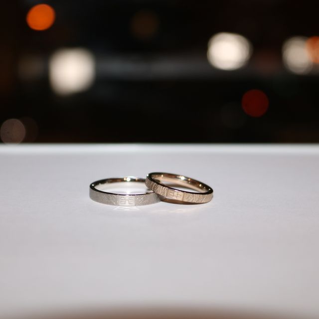 【TANZO.(鍛造指輪)の口コミ】 一から全て考えることができて、
色、素材、加工にいろんな種類があって、…