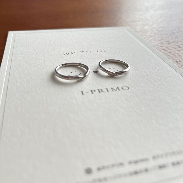 【アイプリモ(I-PRIMO)の口コミ】 指輪の決め手はペアで似たデザイン・指が綺麗に見えるデザインになります…