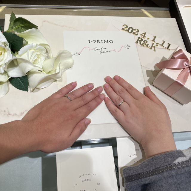 【アイプリモ(I-PRIMO)の口コミ】 自分の指に合っています。ストレートしか似合わない特殊な指な形でしたの…