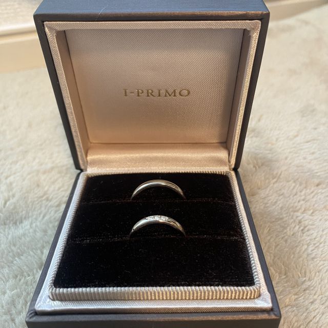 【アイプリモ(I-PRIMO)の口コミ】 アイプリモの「オリジン」はリングの太さとダイヤモンドの個数が選べたの…