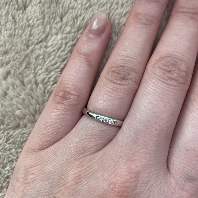 【アイプリモ(I-PRIMO)の口コミ】 アイプリモの「オリジン」はリングの太さとダイヤモンドの個数が選べたの…