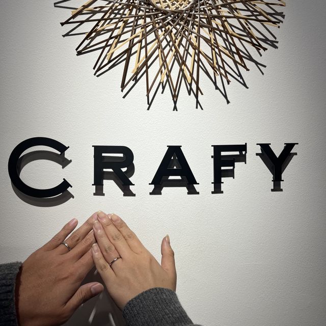 【CRAFY(クラフィ)の口コミ】 自分達で指輪の素材からデザインまで選ぶことができ、製作することで想い…