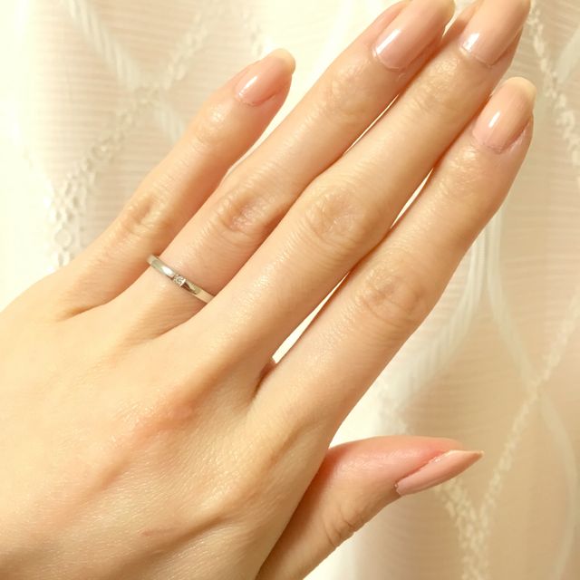 【銀座ダイヤモンドシライシの口コミ】 店員さんの対応が丁寧で優しくて安心して、ゆっくり選ぶことができました…