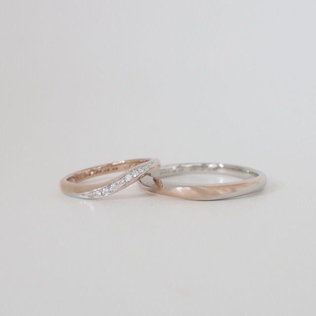 【LEGAN(レガン)の口コミ】 指輪の中央にたくさん迷ったが、ピンクダイヤモンドを入れたところ。また…