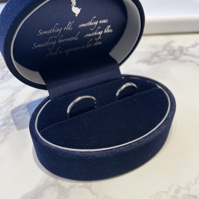 【JKPLANET(JKプラネット)の口コミ】 シンプルで飽きずにつけ続けられるものを選びました。また、婚約指輪を選…