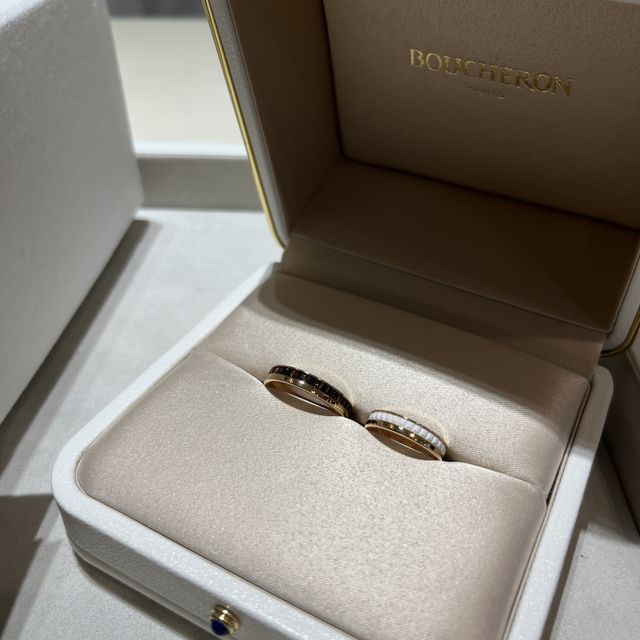 【ブシュロン(BOUCHERON)の口コミ】 オーソドックスな結婚指輪でなく、人と被りにくい、個性的なデザインを探…