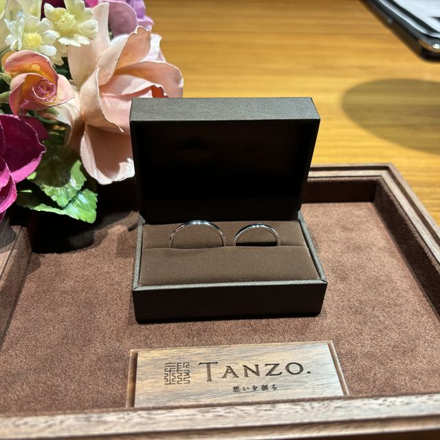 【TANZO.(鍛造指輪)の口コミ】 鍛造製法なのでとても頑丈。また、フルオーダーメイドなのでデザインの自…