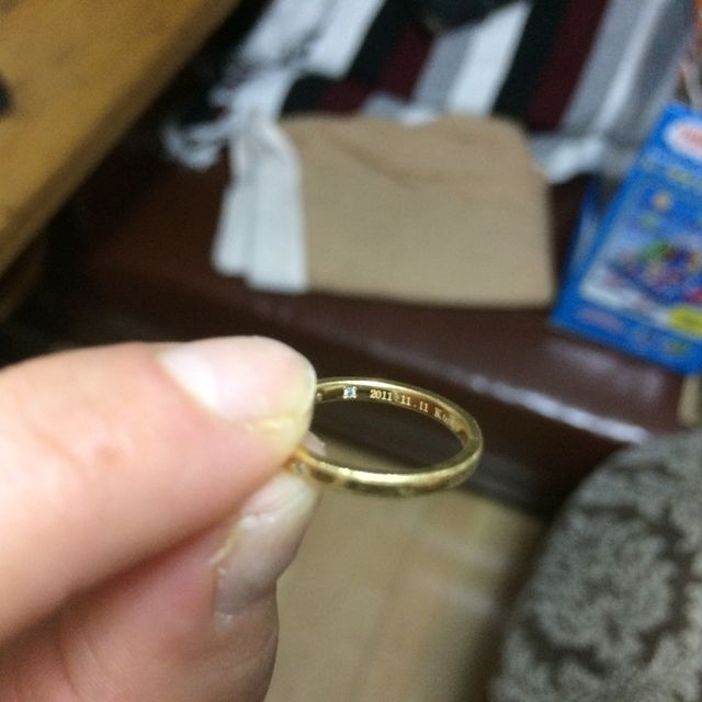 【A・D・A(エー・ディー・エー)の口コミ】 結婚指輪を購入しました。2人ともシンプルなデザインが好みで、しかも、プ…