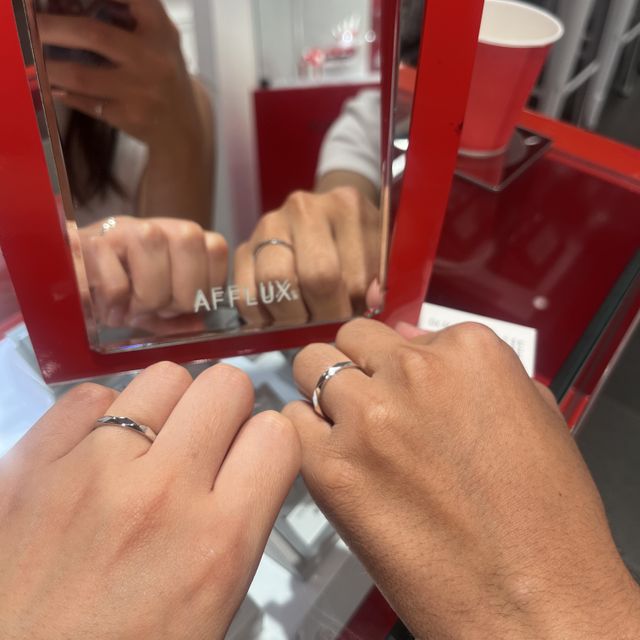 【AFFLUX(アフラックス)の口コミ】 この指輪ほんとに可愛すぎて、買うかめっちゃ悩みました。人と被りたくな…