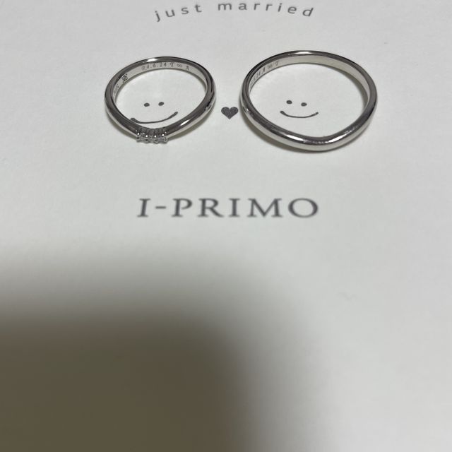 【アイプリモ(I-PRIMO)の口コミ】 男性用は、デザインがシンプルで、着け心地がよい。
女性用は、ダイアが、…