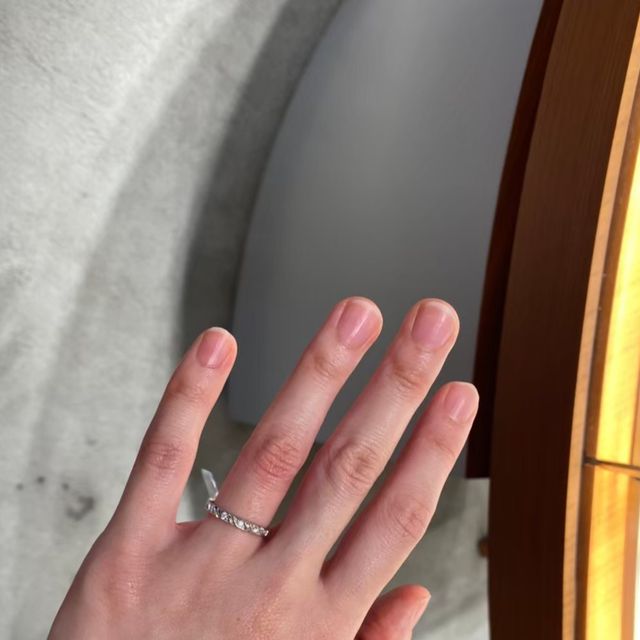 【ショーメ(CHAUMET)の口コミ】 theショーメという感じの王道リングです。付け心地もよく、手に馴染みます…