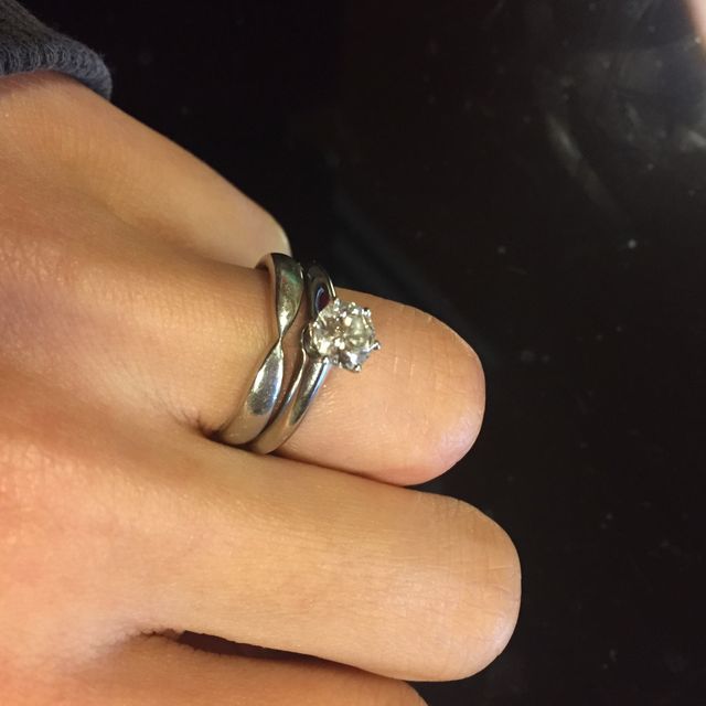 【ティファニー(Tiffany & Co.)の口コミ】 おつきあいをしている時初めて彼からクリスマスにプレゼントされた指輪が…