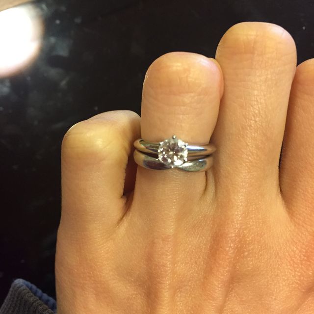 【ティファニー(Tiffany & Co.)の口コミ】 おつきあいをしている時初めて彼からクリスマスにプレゼントされた指輪が…