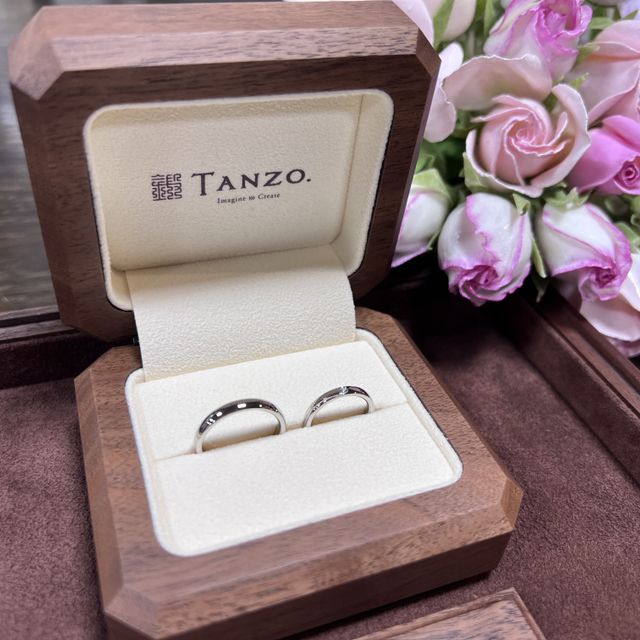 【TANZO.(鍛造指輪)の口コミ】 自分の好きなデザインでオーダーすることが出来るので、出来上がるのがと…
