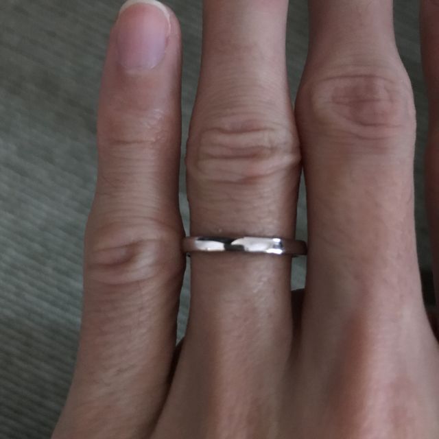 【宝寿堂(ほうじゅどう)の口コミ】 二人とも気に入っていたウェーブでシンプルかつスタイリッシュなデザイン…