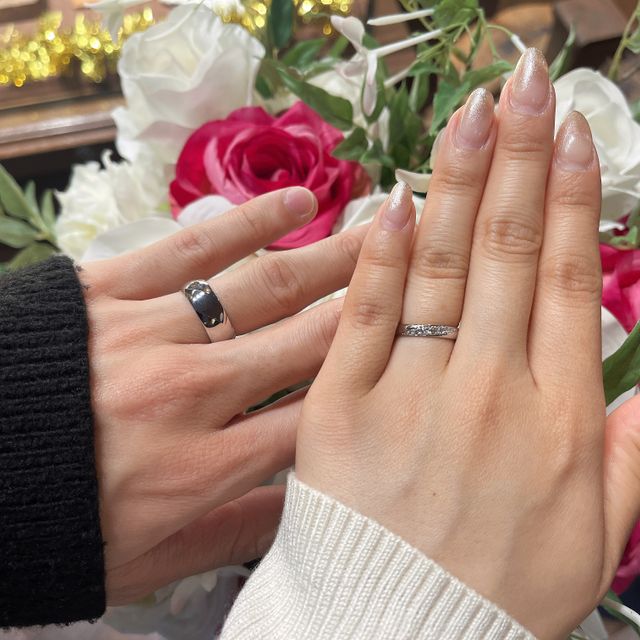 【TANZO.(鍛造指輪)の口コミ】 世界にひとつだけの2人の指輪を作っていただき、とても満足しています！
…