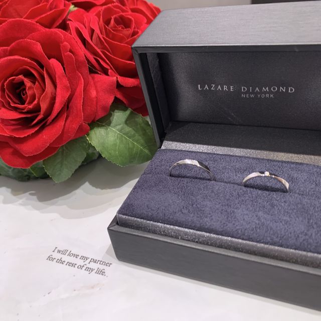 【ラザール ダイヤモンド(LAZARE DIAMOND)の口コミ】 他店も検討しつつ最後にラザールダイヤモンドに寄らせて頂き、圧倒的に接…