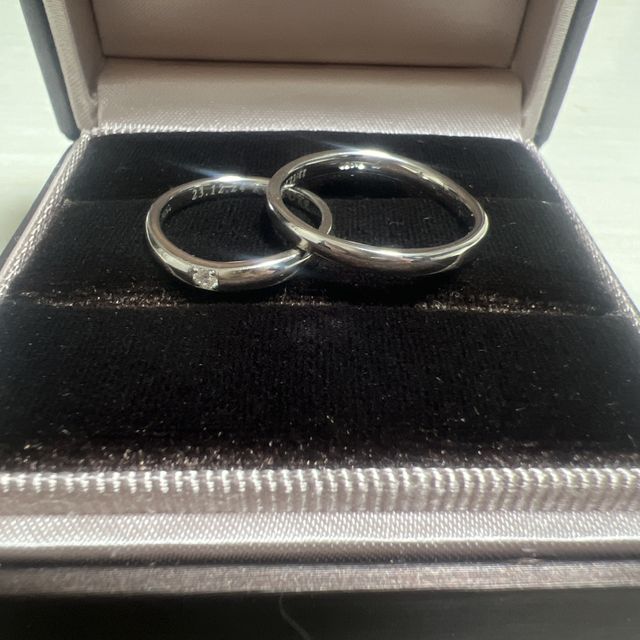 【アイプリモ(I-PRIMO)の口コミ】 派手すぎず、でも飽きのこないものがいいと思い、指輪を見させていただき…