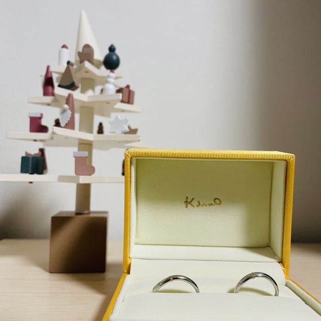 【ケイウノ ブライダル(K.UNO BRIDAL)の口コミ】 シンプルなデザインかつ、少しオリジナリティがあり
着け心地も良かった。…