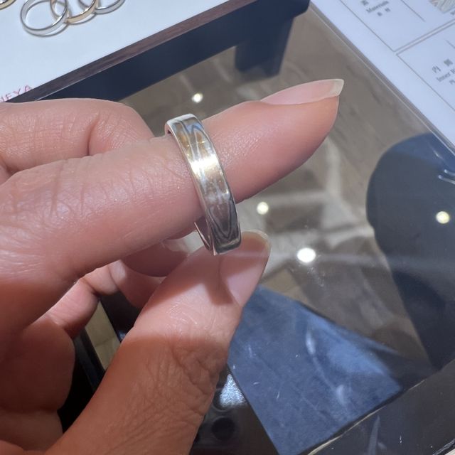 【杢目金屋(もくめがねや)の口コミ】 自分たちだけのオリジナルデザインが作れる点が良かったです。他のブラン…