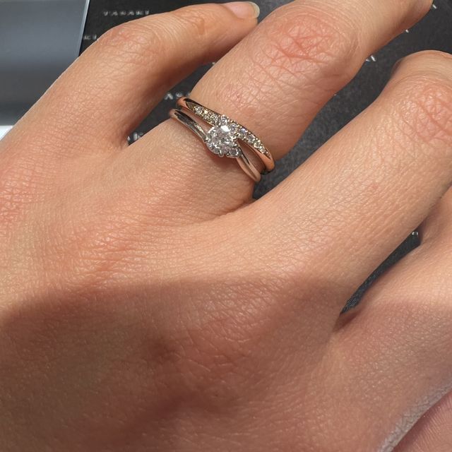 【TASAKI(タサキ)の口コミ】 サクラゴールドの色に一発で惹かれました！！！他のブランドもピンクゴー…