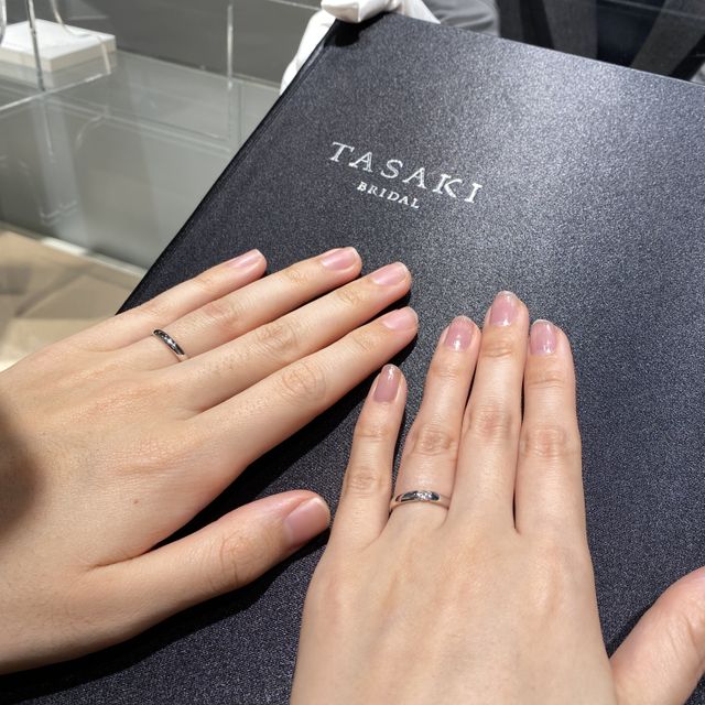 【TASAKI(タサキ)の口コミ】 シンプルで着け心地の良い指輪を探していましたが、ぴったりのものが見つ…