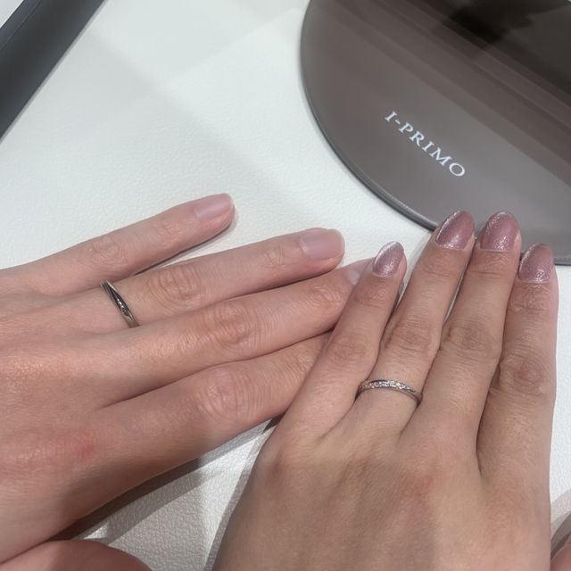 【アイプリモ(I-PRIMO)の口コミ】 シンプルかつ可愛くて綺麗めなデザインが気に入りました。他店のデザイン…