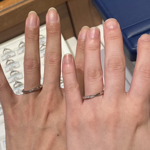 【銀座ダイヤモンドシライシの口コミ】 おすすめのポイントは2点あります。1点目は着け心地です。普段使いするた…