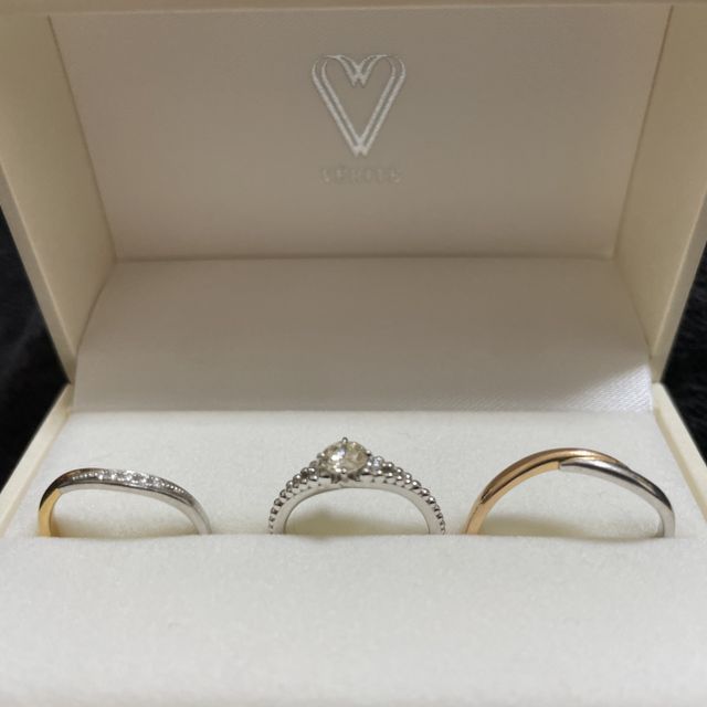 【VERITE(ベリテ)の口コミ】 最初は特にこだわりはなかったので、同じデパート内の店舗を見て回り一番…