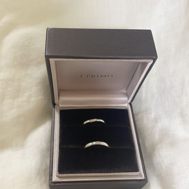 【アイプリモ(I-PRIMO)の口コミ】 指輪はケレースというシリーズの指輪で合わせました！このシリーズはプラ…