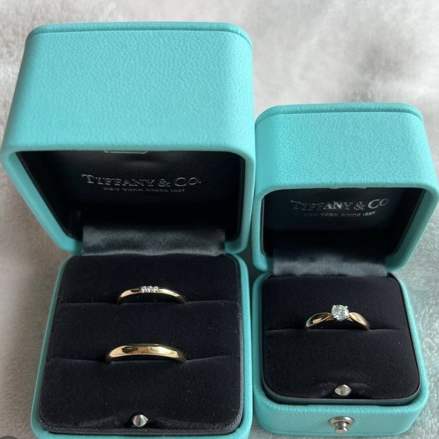 【ティファニー(Tiffany & Co.)の口コミ】 女性のの指輪はシンプルすぎず、ゴージャスすぎず普段づかいしやすい指輪…