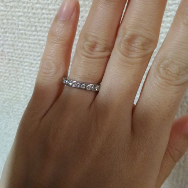 【ショーメ(CHAUMET)の口コミ】 シンプルなものよりもダイヤが入ったある程度目立つ指輪が欲しかった。一…